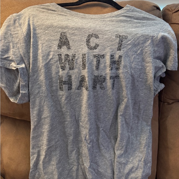 Matilda Jane Gray Graphic Tee - Act With Hart - Picture 2 of 5
